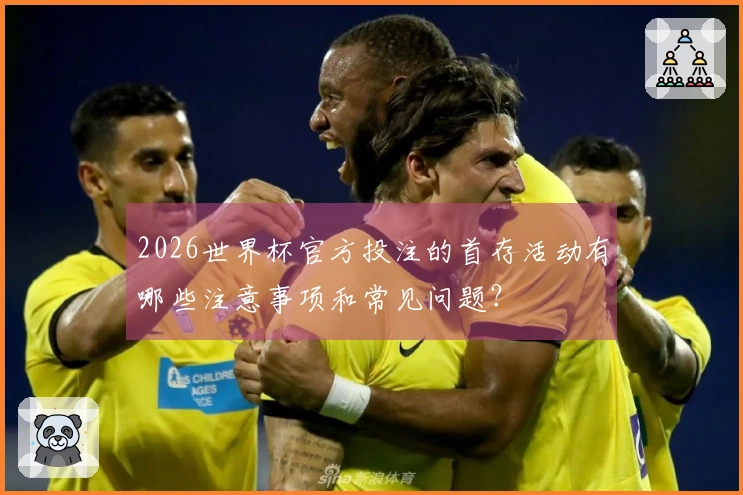 2026世界杯官方投注的首存活动有哪些注意事项和常见问题？